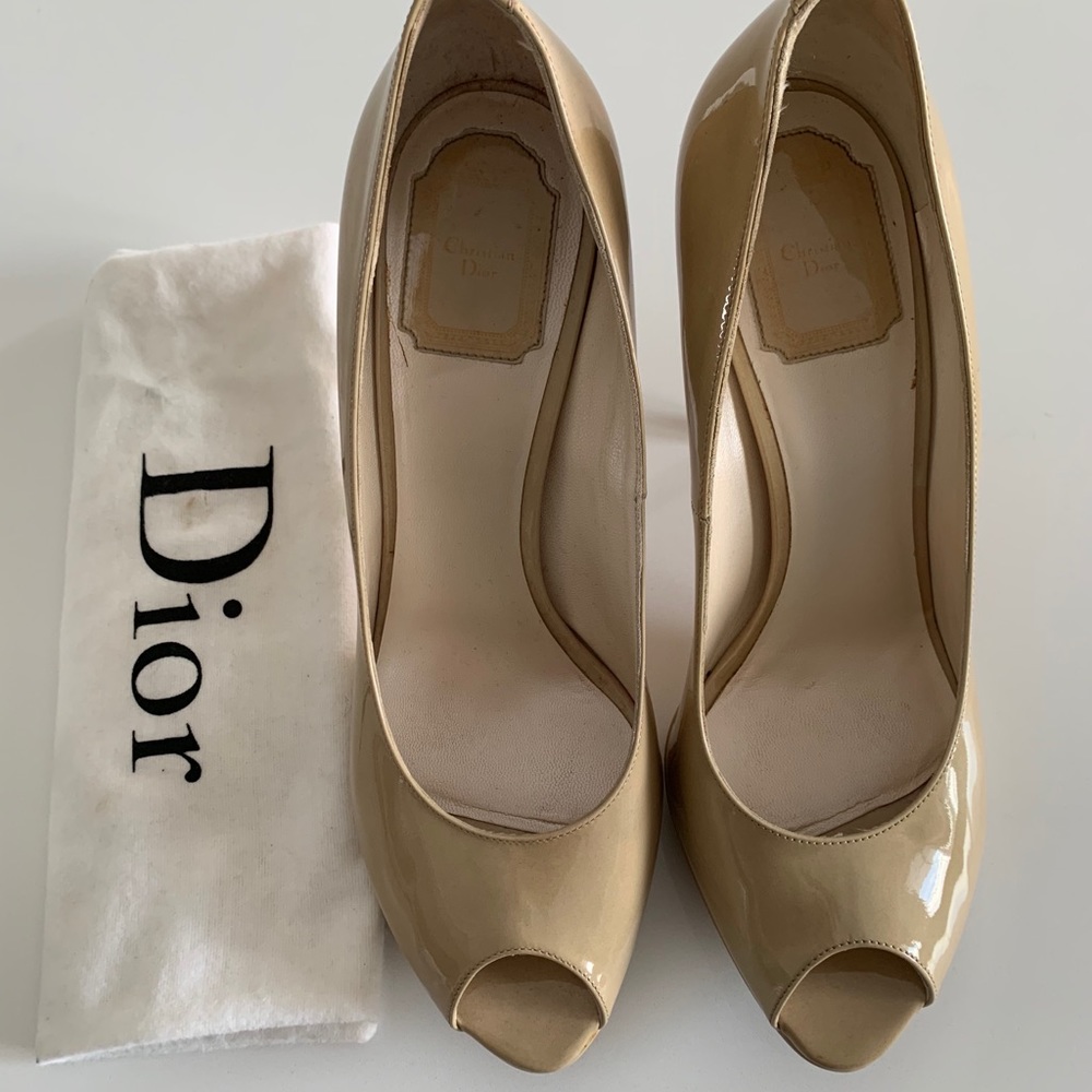 Christian Dior Peep Toes